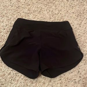 black athleta girl shorts